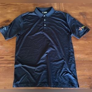 Callaway Men’s Golf Polo with Embroidered Baltimore Area Council on Sleeve EUC